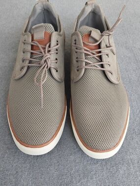 Madden by Steve Madden Mens Grey Knit Casual Sneakers Shoes Size 11 NEW